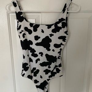 Cow Print Body Suit from Altar’d State